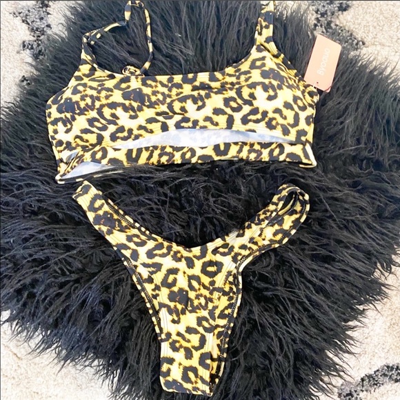 Other - NWT Cheeky Animal Print Bikini